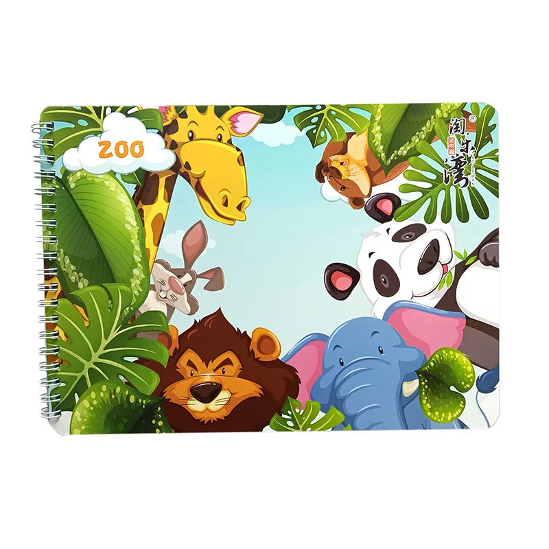 Montessori Baby Busy Sticker Book 3D Farm Life Fruit Car Theme Quiet Book Early Education Learning Fine Motor Training Baby Toy