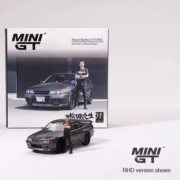 MINIGT TSM 1:64 869 Souvenir Skyline R32 Diecast Model Car