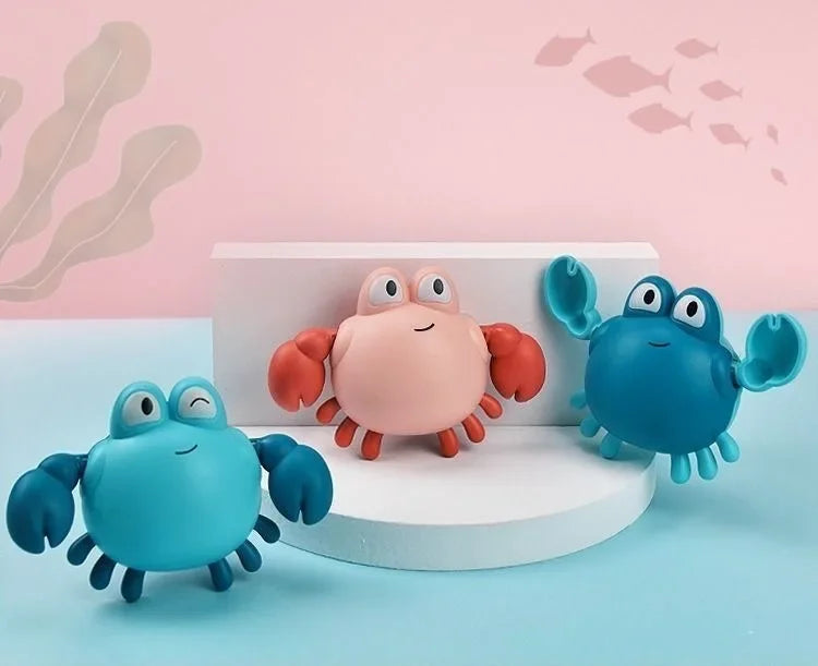Cute Clockwork Baby Bath Toys, Funny Animal Water Play Dolls, Kids Swimming Bathtub Shower Toy, Lovely Bathroom Play Gift for Ch