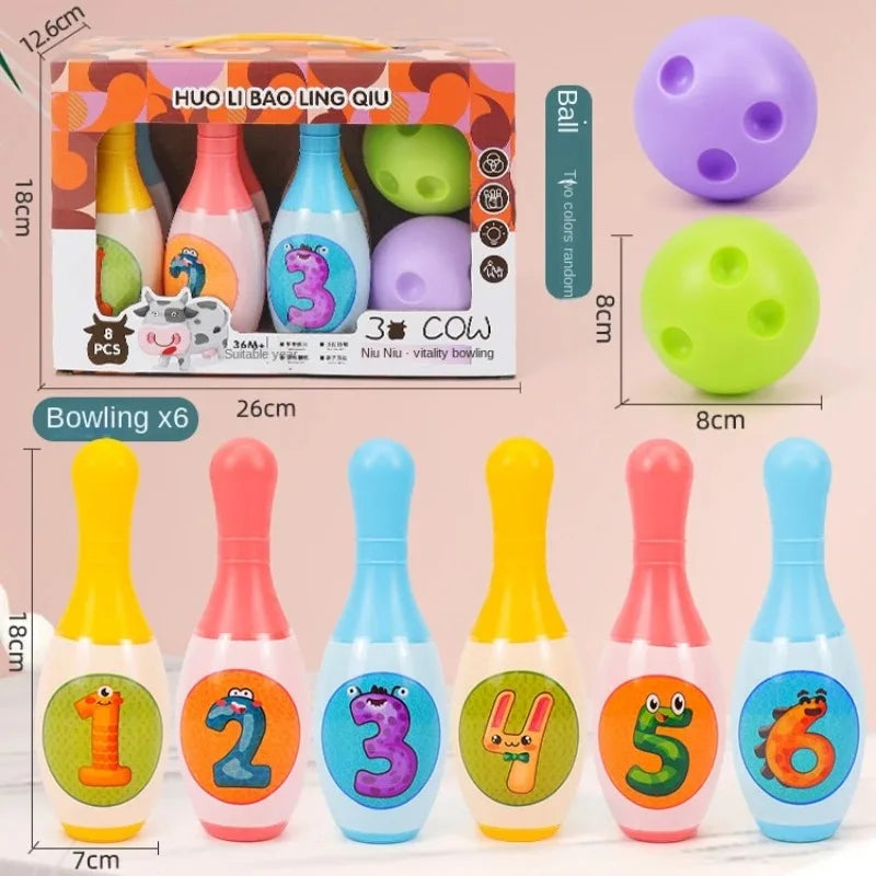 Indoor Bowling Sports Toys Set Parent-Child Interactive Family Party Game Funny Outdoor Sports Game Gifts Toys