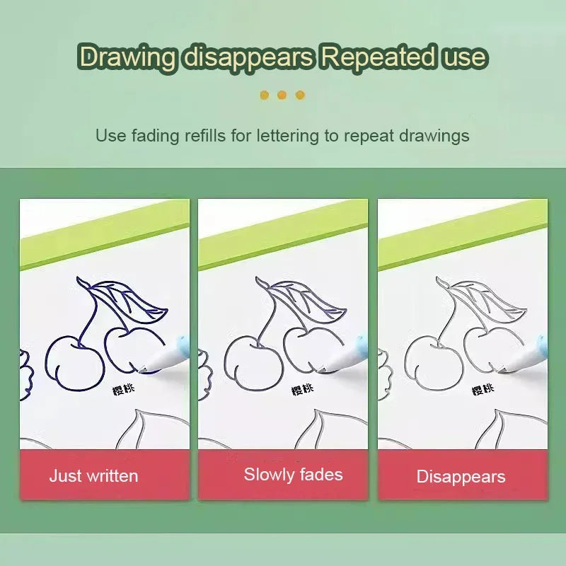 Children's Groove Drawing Book Kindergarten 3-14 Ages Children's Drawing Basic Practice Groove Drawing Book Magic Copybook
