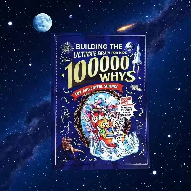 100,000 Why Encyclopedia of Children's Science Books Education Early Education Picture Books Brain Training Reading Materials