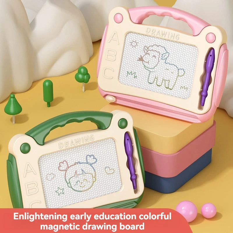 New Christmas Children Magnetic Drawing Board WordPad Baby Color Graffiti Board Art Educational Drawing Toys Gift For Kids Toy