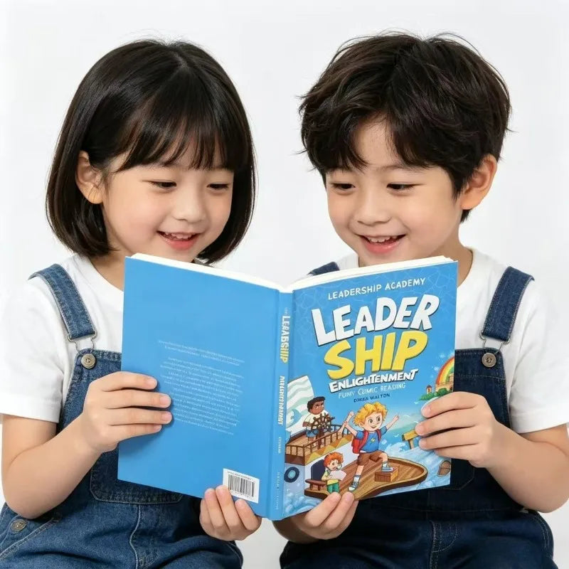 Parenting Educational Books for Kids, Raise Children Street-Smart & Leadership Enlightenment Social Skill Learning Comic Set