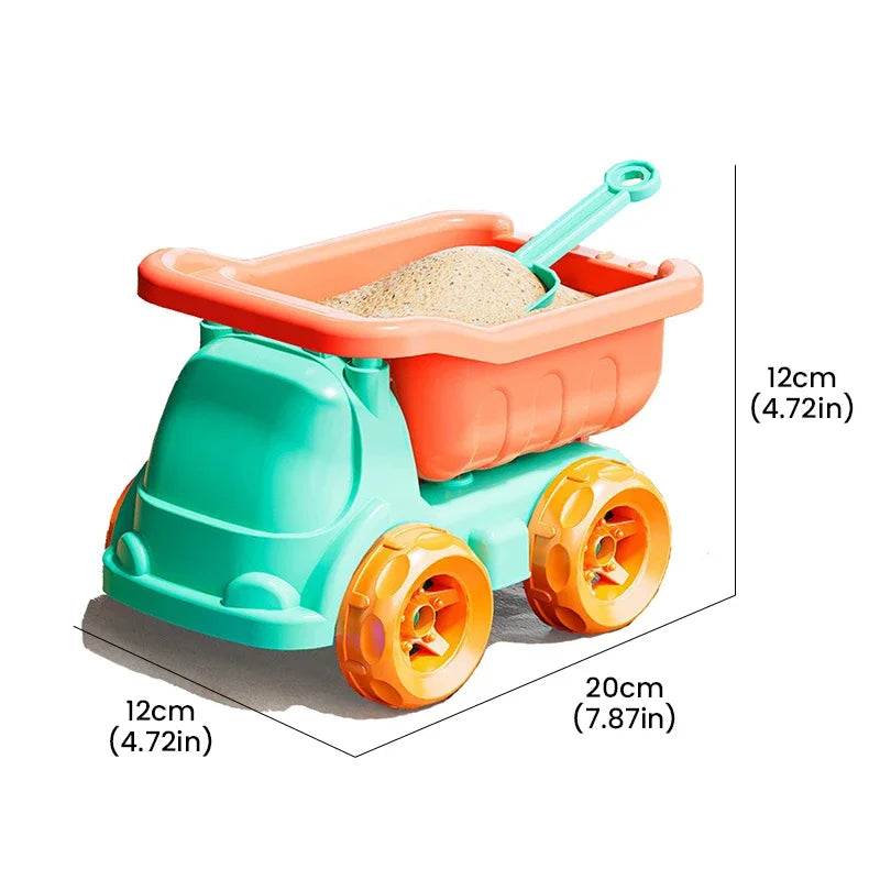 Children's Sand Playing Tools Beach Toys Set Outdoor Indoor Seaside Sandbox Shovels Sand-Digging Tools Carts Buckets Kit Boy Toy