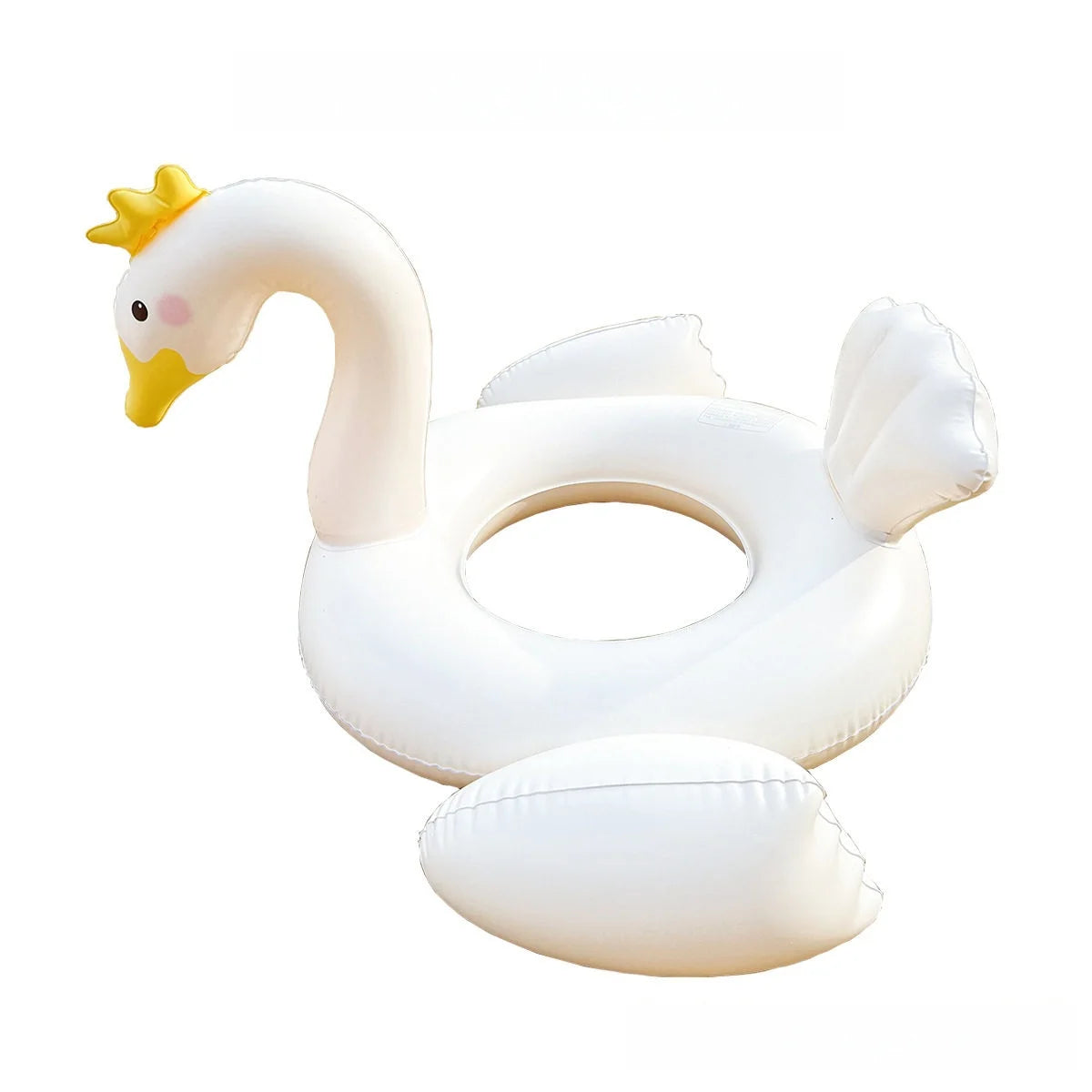 Pool Floats, Swan Baby Pool Float f, Inflatable Baby Toddler Swim Ring Floaties for Pool, Beach and Summer Water Fun