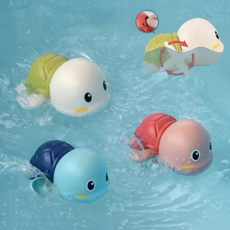 Baby Bath Toys For Children New Baby Bath Swimming Bath Toy Cute Frogs Clockwork Bath Toys Brinquedos Infantil