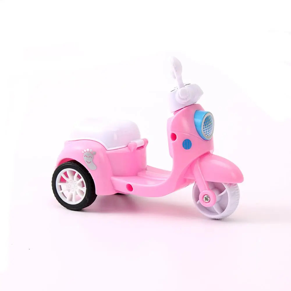1pc Baby Inertia Mini Motorcycle Car Toys Plastic Simulation Motorcycle Early Learning Funny Birthday Gifts