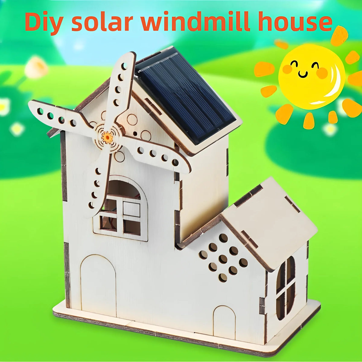 Diy Toys for Children's Science and Education Experiments, Hand-Assembled Models, 3D Wooden Puzzles, Science and Education Toys