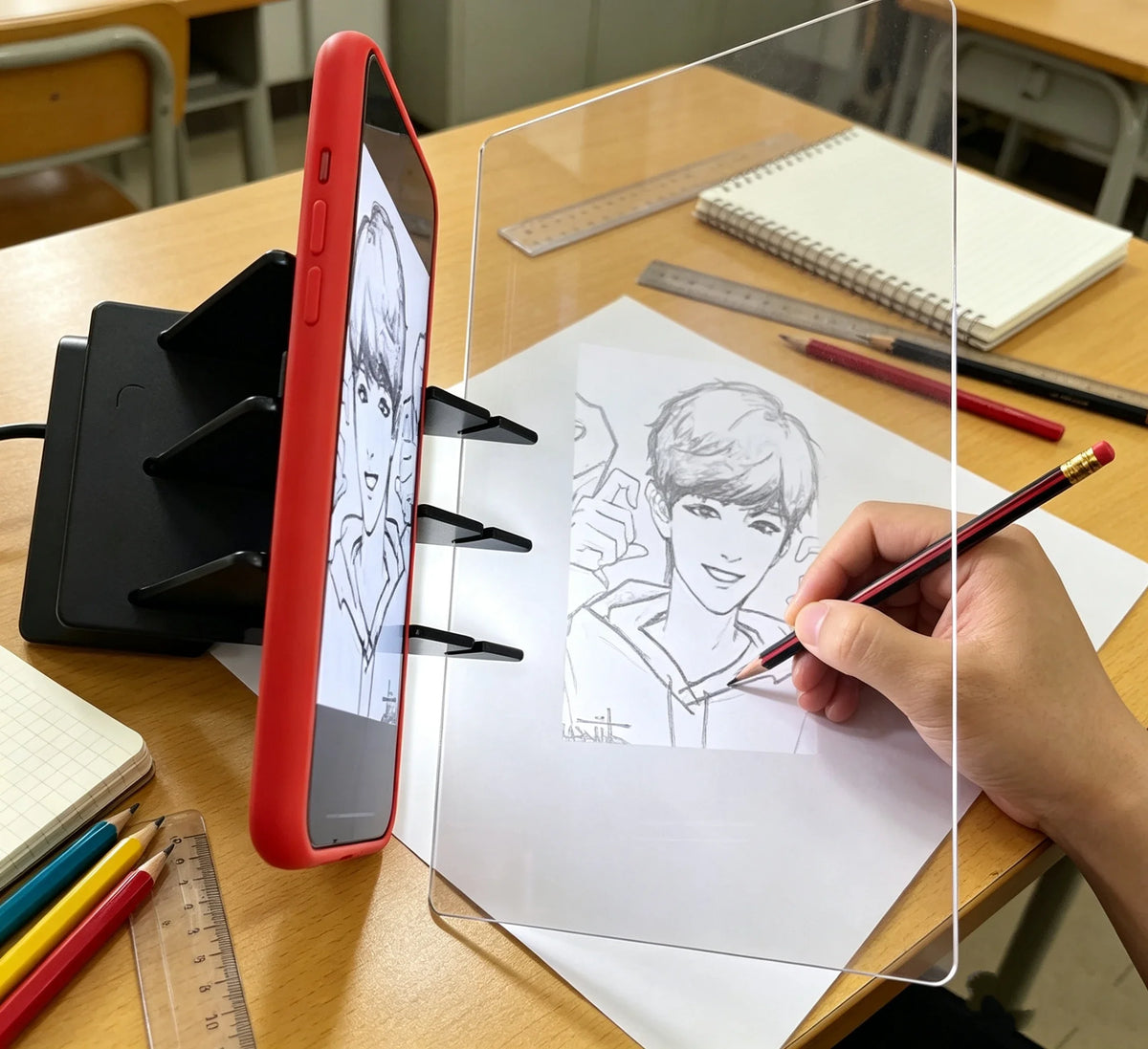 Drawing Projection Copying Drawing Board Learning Drawing Tools Table Sketching Optical Drawing Board Universal Painting Board