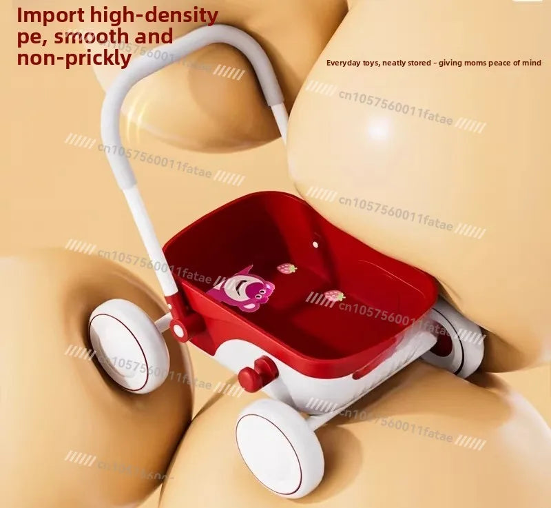Baby Walker Stroller Multi-functional 1-2 Year Old Baby First Birthday Gift To Help Walk Toddler Toy Car