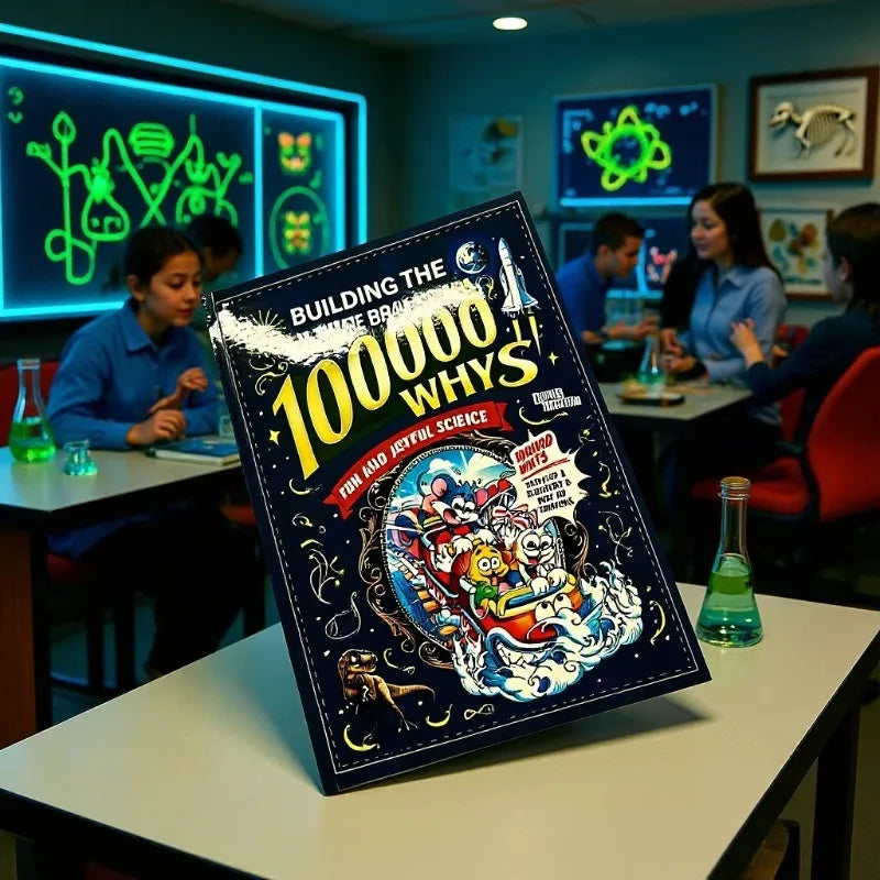 100,000 Why Encyclopedia of Children's Science Books Education Early Education Picture Books Brain Training Reading Materials