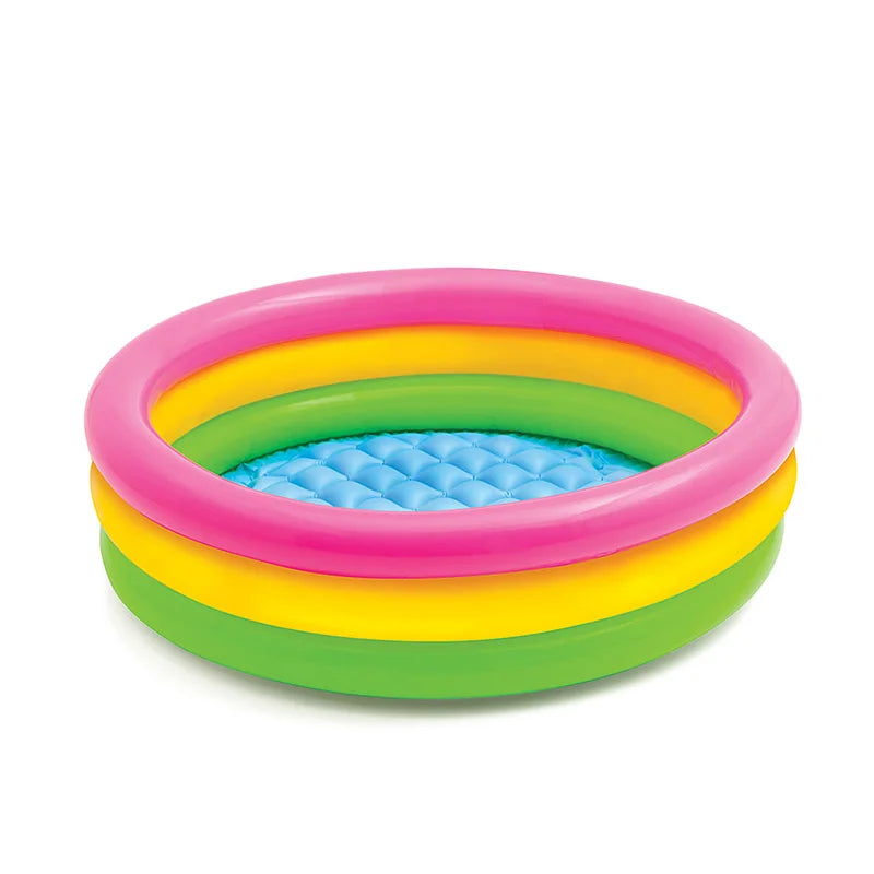 Baby Pool Inflatable Round Colorful Kid Swimming Pool