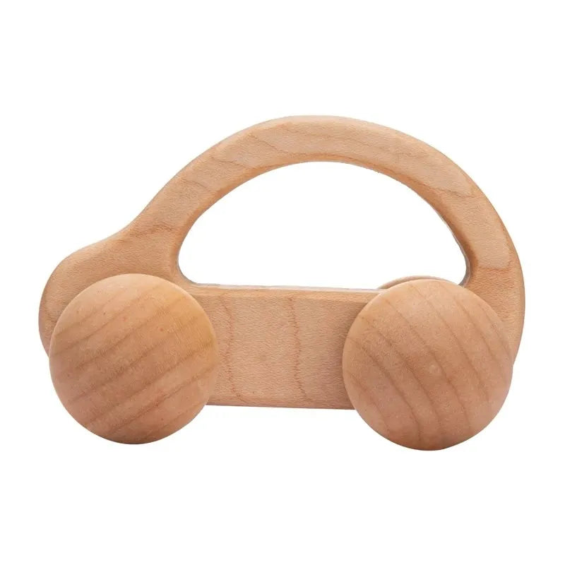 Baby Wooden Baby Toys NO Bpa  Cartoon Car Bus Montessori Toys Hand-pushed Wooden Handmade Carts Baby Room Decoration Baby Gift