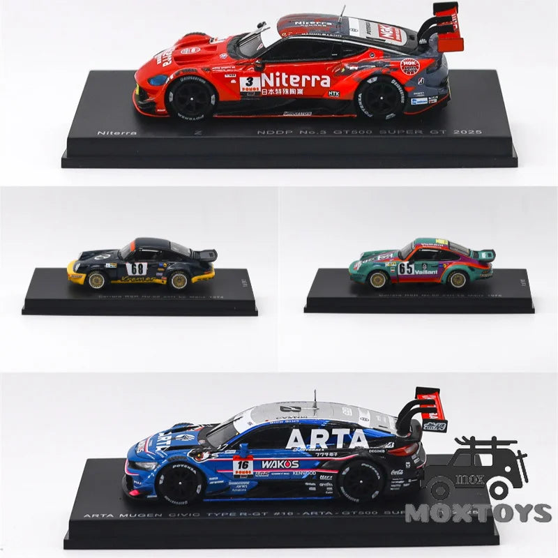 Spark 1:64 Niterra NDDP ARTA MUGEN CIVIC TYPE R Carrera RSR 3.0 Diecast Model Car