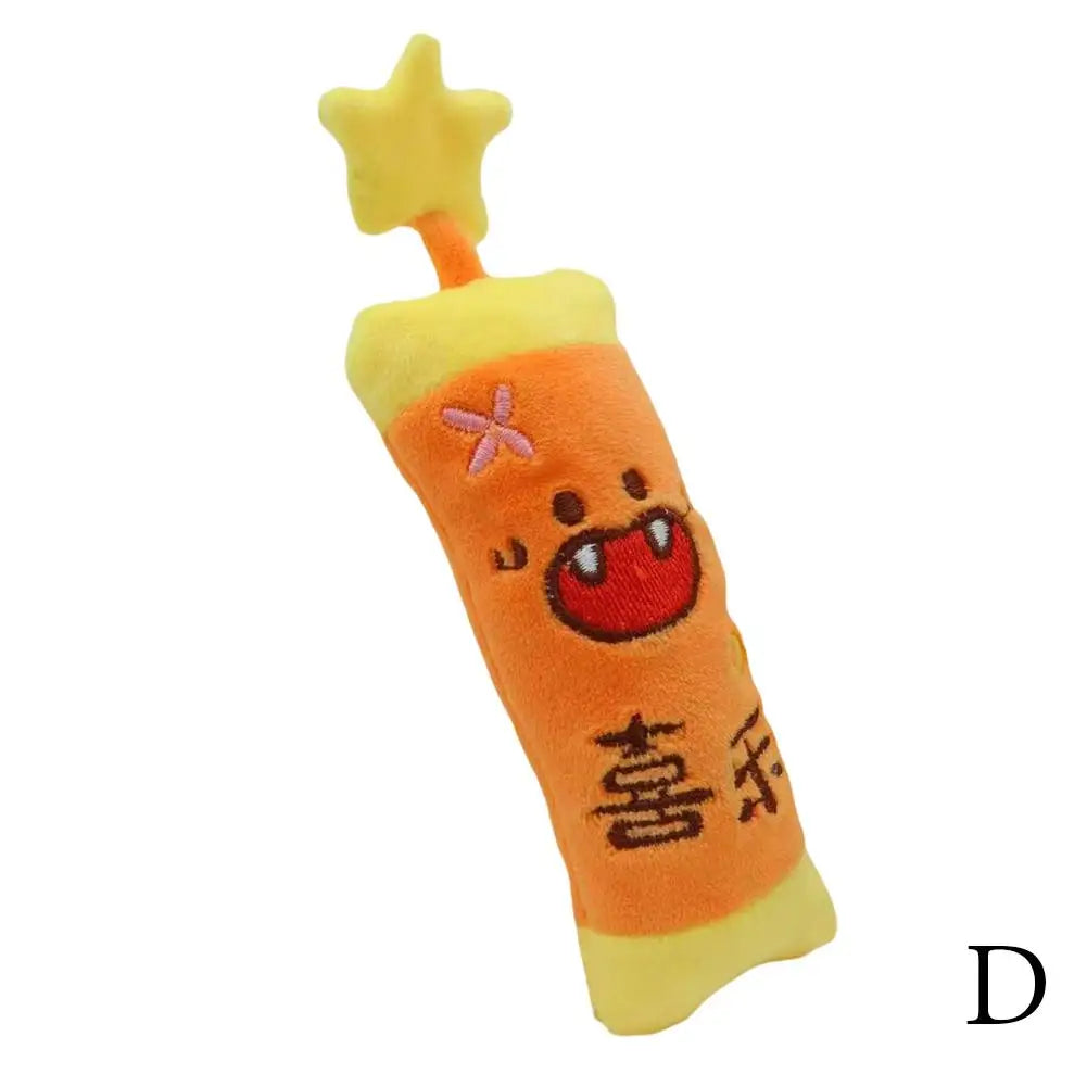 Baby Anti-startle Hand-held Doll For Toddler Plush Bananas Doll Fine Motor Skill Development Toy Carrot Doll
