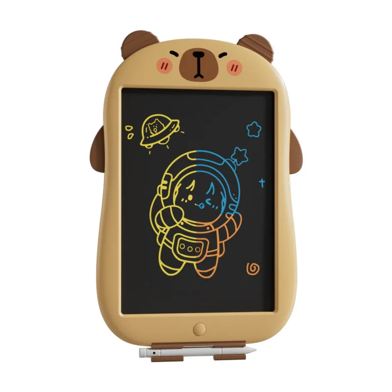 Children's Early Education 12 Inch LCD Drawing Board Toy, Baby Graffiti Handwriting Board, Charging Puzzle, Birthday Gift