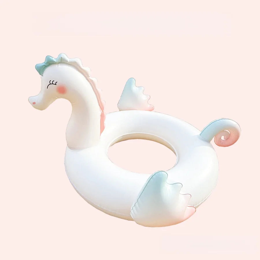 Pool Floats, Swan Baby Pool Float f, Inflatable Baby Toddler Swim Ring Floaties for Pool, Beach and Summer Water Fun