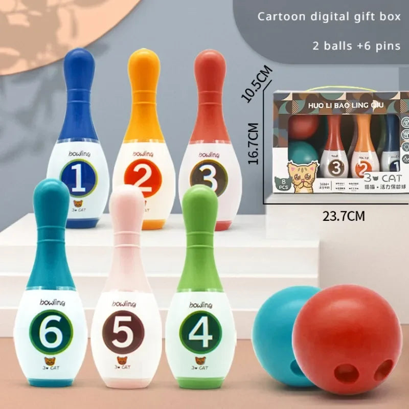 Indoor Bowling Sports Toys Set Parent-Child Interactive Family Party Game Funny Outdoor Sports Game Gifts Toys
