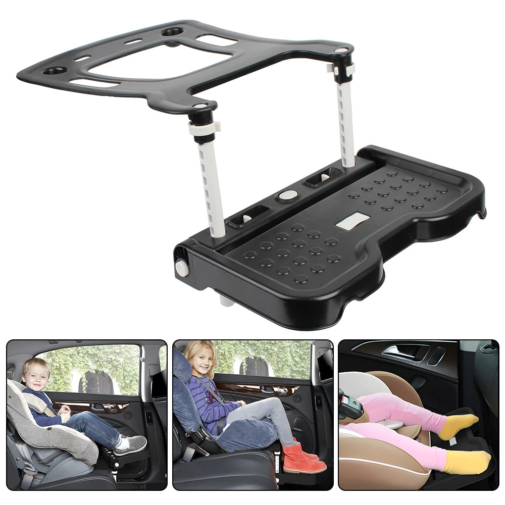 Support Children Safety Seat Footrest Foldable Pram Footrest Attachment Car Accessories Universal Baby Foot Pedal Rest Holder