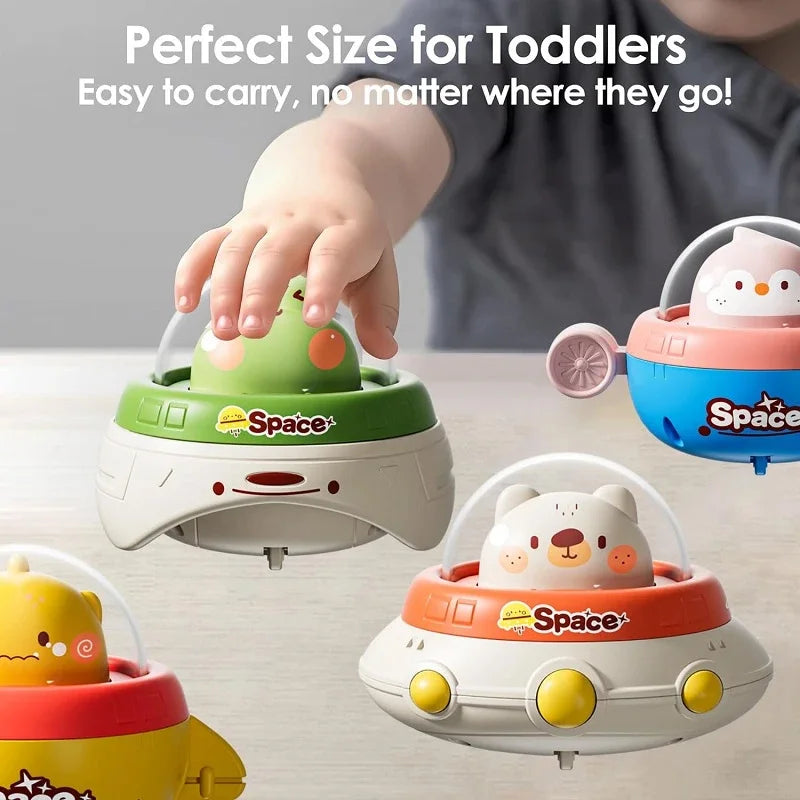 Kids press toy car baby pullback inertia star car baby puzzle boys girls kindergarten gifts