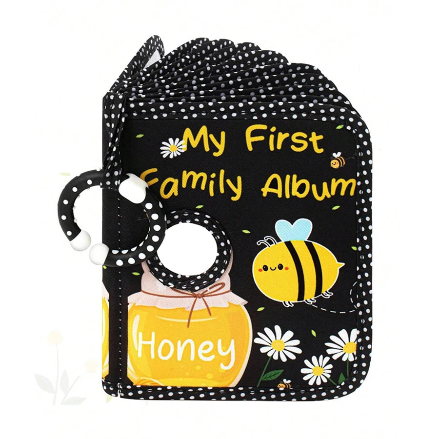 Baby Photo Album First Year Baby Photo Book Growth Babies Albums Shower Guest Diy Giraffe Photography Album with Family Record