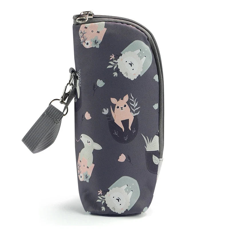 Portable Baby Bottle Bag Travel Case With Insulated Designing Milk Bottle Organiser For Travel And Outdoor Feeding
