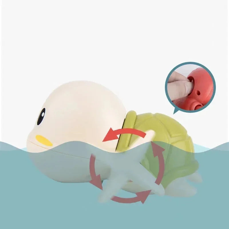 Baby Bath Toys For Children New Baby Bath Swimming Bath Toy Cute Frogs Clockwork Bath Toys Brinquedos Infantil