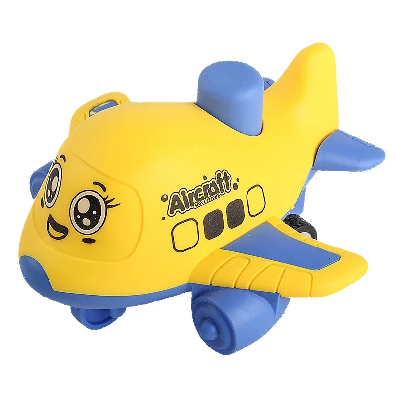 【BS】Press And Go Aircraft Toys For Toddlers 1-3, Baby Racing Cars, Infant Play Vehicle, Baby Push Go Friction Car Toys