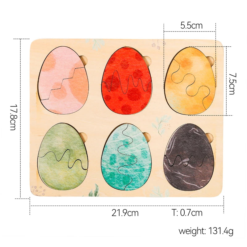 Wooden Puzzle Montessori Toys Kids Cartoon Vehicle Traffic Hand Grab Boards Early Educational Toys Tangram Jigzaw Cognitive Gift