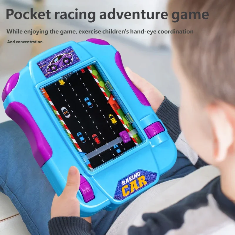 Gowinbaby Non-Electric Kids Model Race Car Toy, Palm Size Simulation Driving Game for Children
