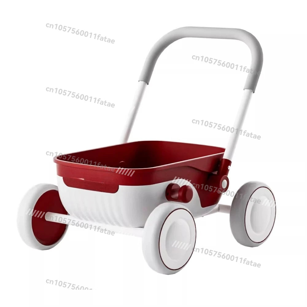 Baby Walker Stroller Multi-functional 1-2 Year Old Baby First Birthday Gift To Help Walk Toddler Toy Car