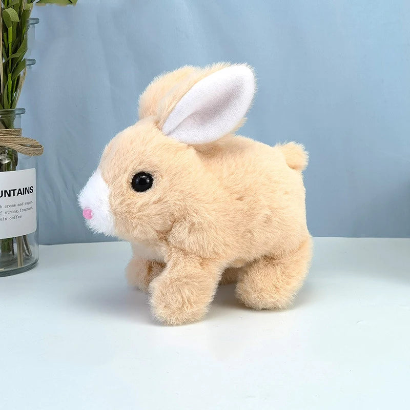 Children Puzzle Electronic Toys Electric Stuffed Rabbit Walk Bark Nod Birthday Parties Holiday Gifts Room Decoration