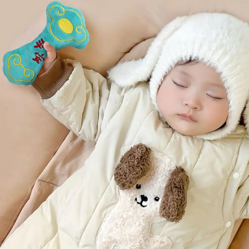 Baby Anti-startle Hand-held Doll For Toddler Plush Bananas Doll Fine Motor Skill Development Toy Carrot Doll