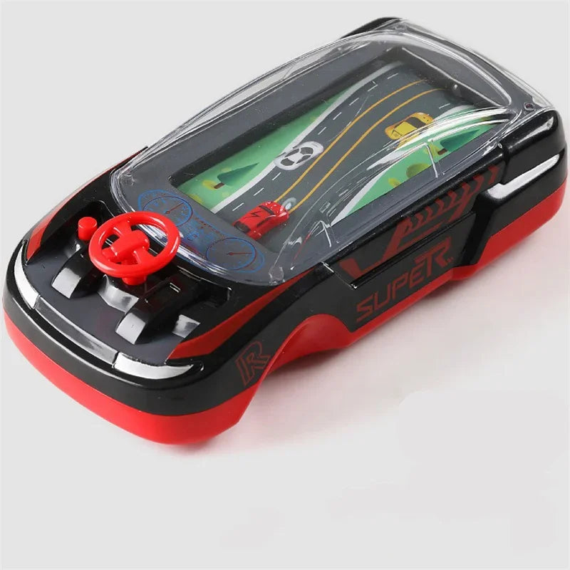 Children's Mini Electronic Adventure Game Steering Wheel Racing Cars Driving Toys Simulating Vehicles Music Sounds Baby Gifts