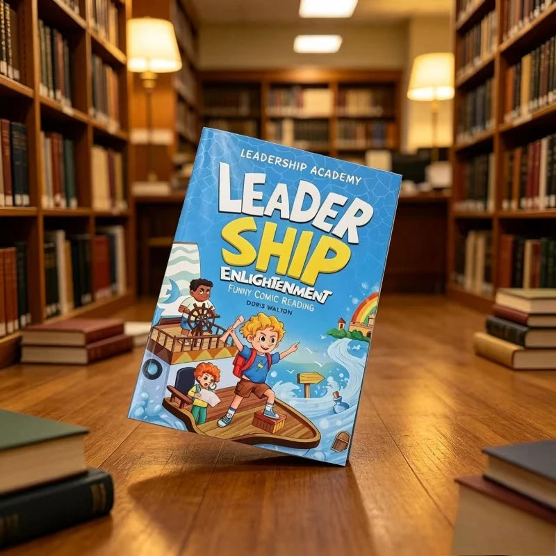 Parenting Educational Books for Kids, Raise Children Street-Smart & Leadership Enlightenment Social Skill Learning Comic Set