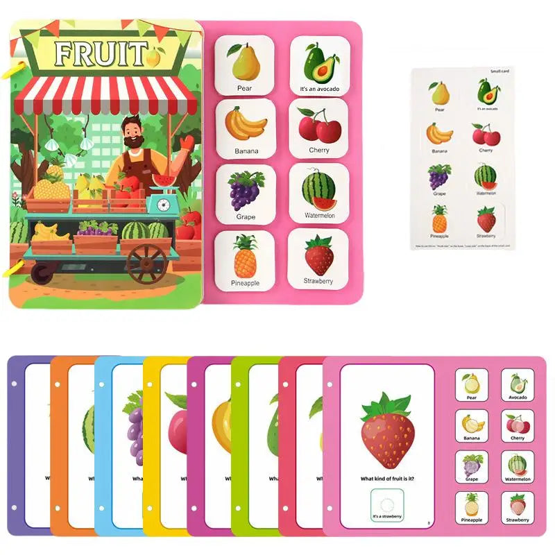 Repeatedly Sticker Busy Card Book Baby Paste Readings Matching Puzzle
