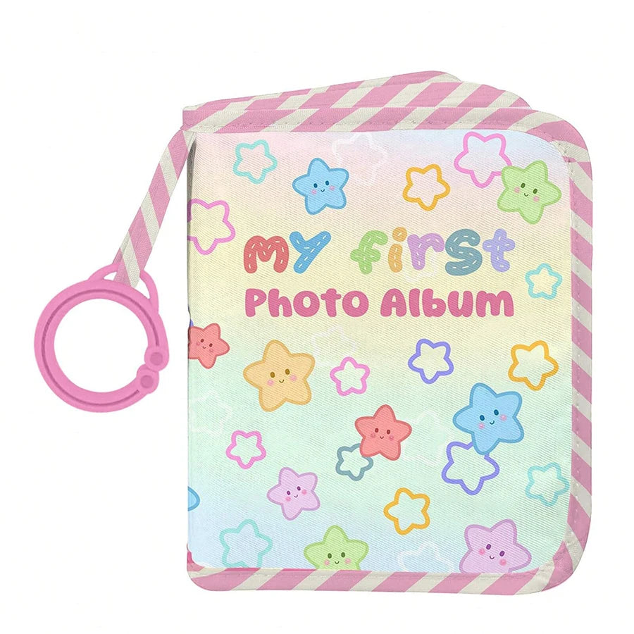 Baby Photo Album First Year Baby Photo Book Growth Babies Albums Shower Guest Diy Giraffe Photography Album with Family Record