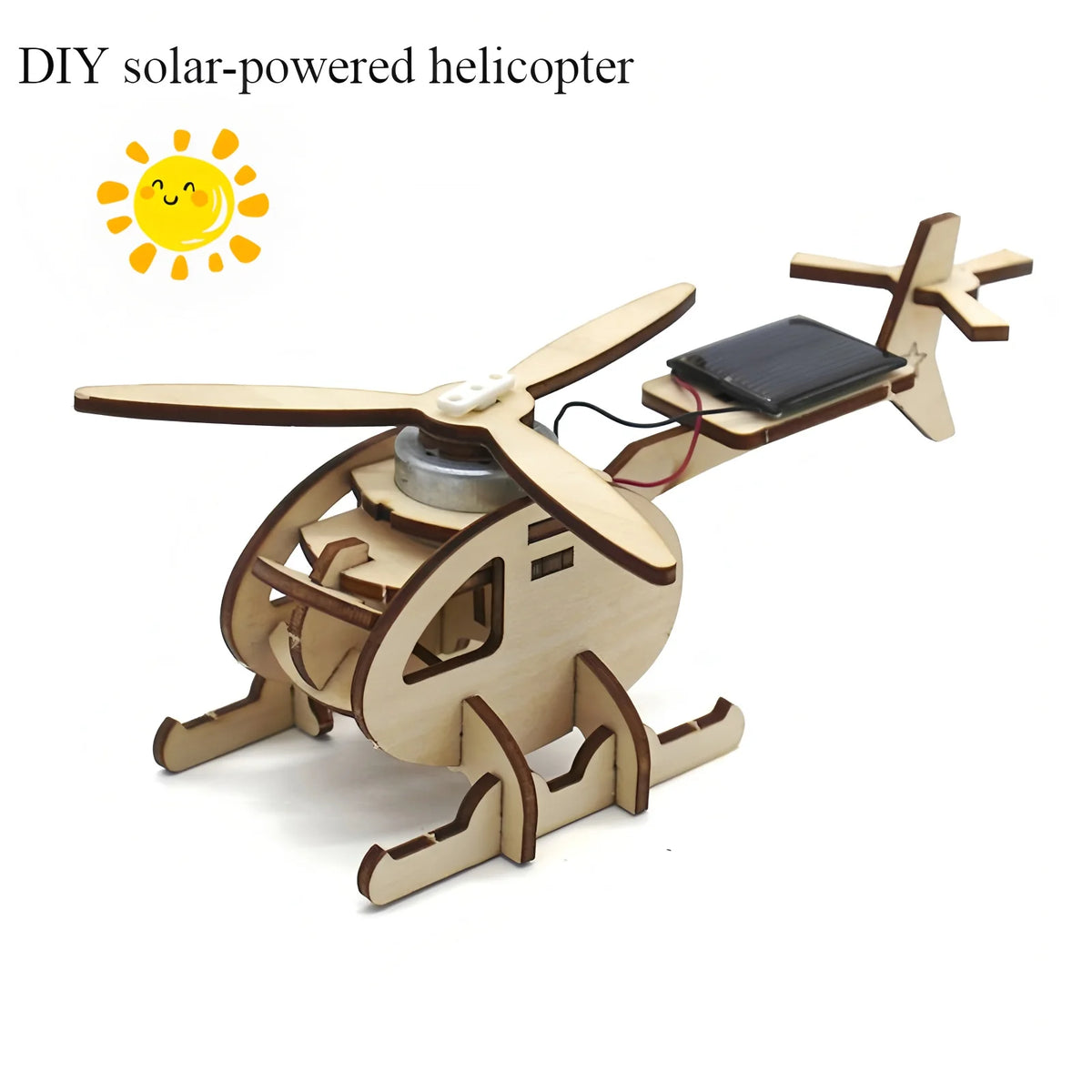 Diy Toys for Children's Science and Education Experiments, Hand-Assembled Models, 3D Wooden Puzzles, Science and Education Toys