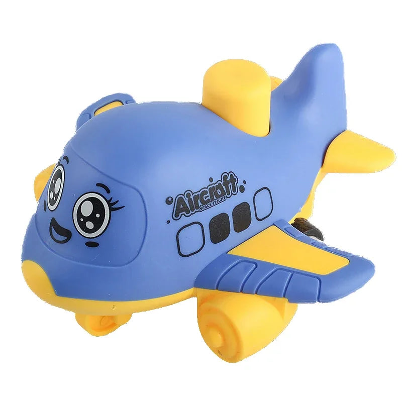 【BS】Press And Go Aircraft Toys For Toddlers 1-3, Baby Racing Cars, Infant Play Vehicle, Baby Push Go Friction Car Toys