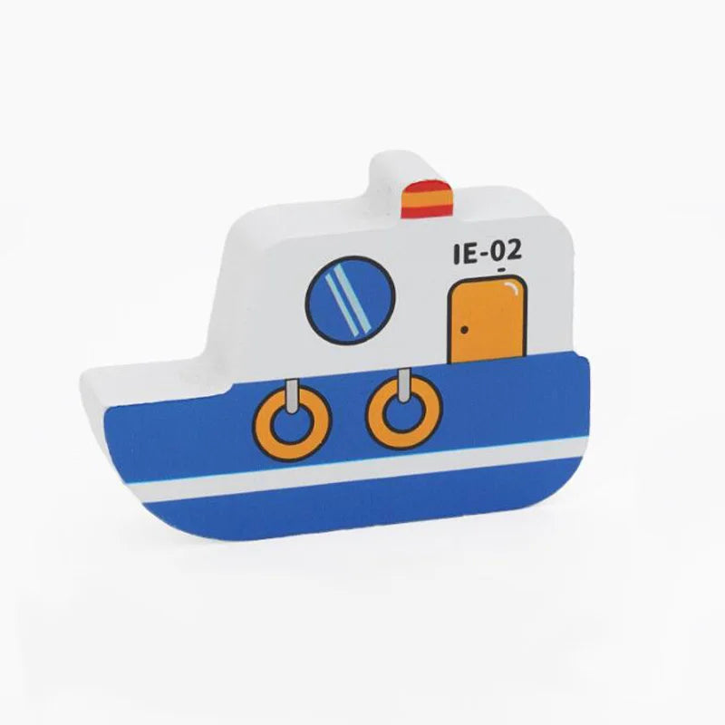 Wooden Car Toys for Toddler Push and Go Vehicle Christmas Birthday Gift for Kids Compatible with All Major Brands Wooden Track