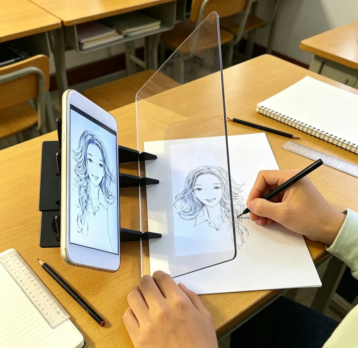 Drawing Projection Copying Drawing Board Learning Drawing Tools Table Sketching Optical Drawing Board Universal Painting Board