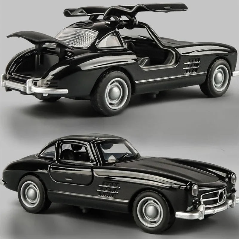 Boys Alloy Car Toy Realistic Racing Sports Car Pullback Gift Model Vehicle Toy Car Simulation Car Boys Playset