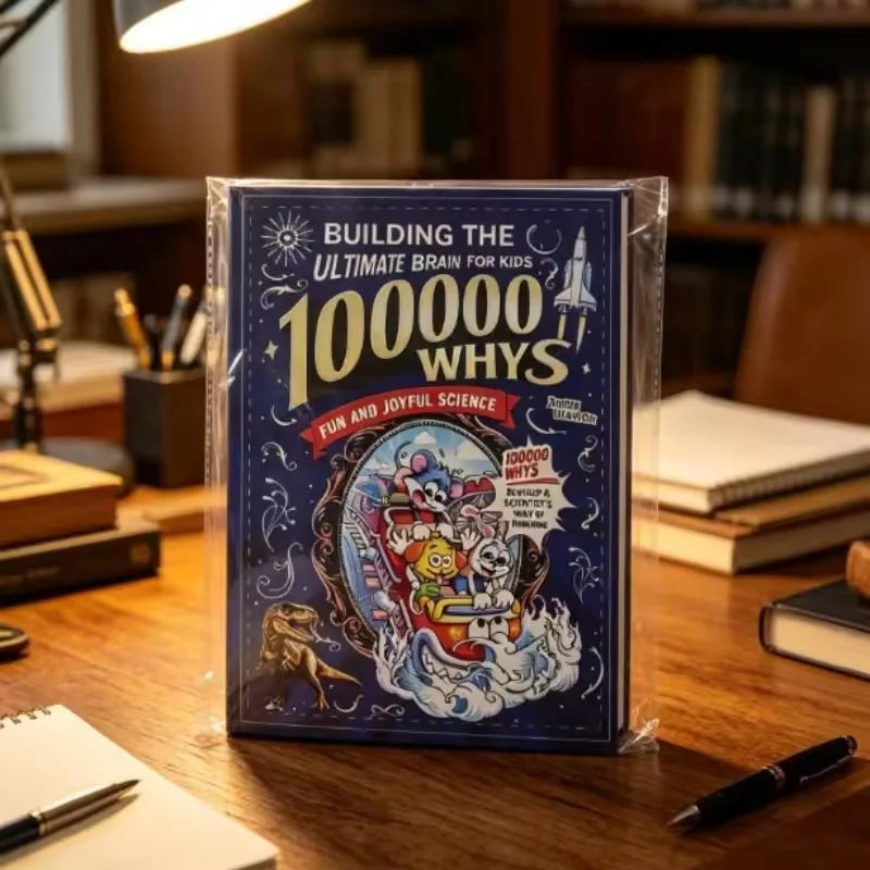 100,000 Why Encyclopedia of Children's Science Books Education Early Education Picture Books Brain Training Reading Materials