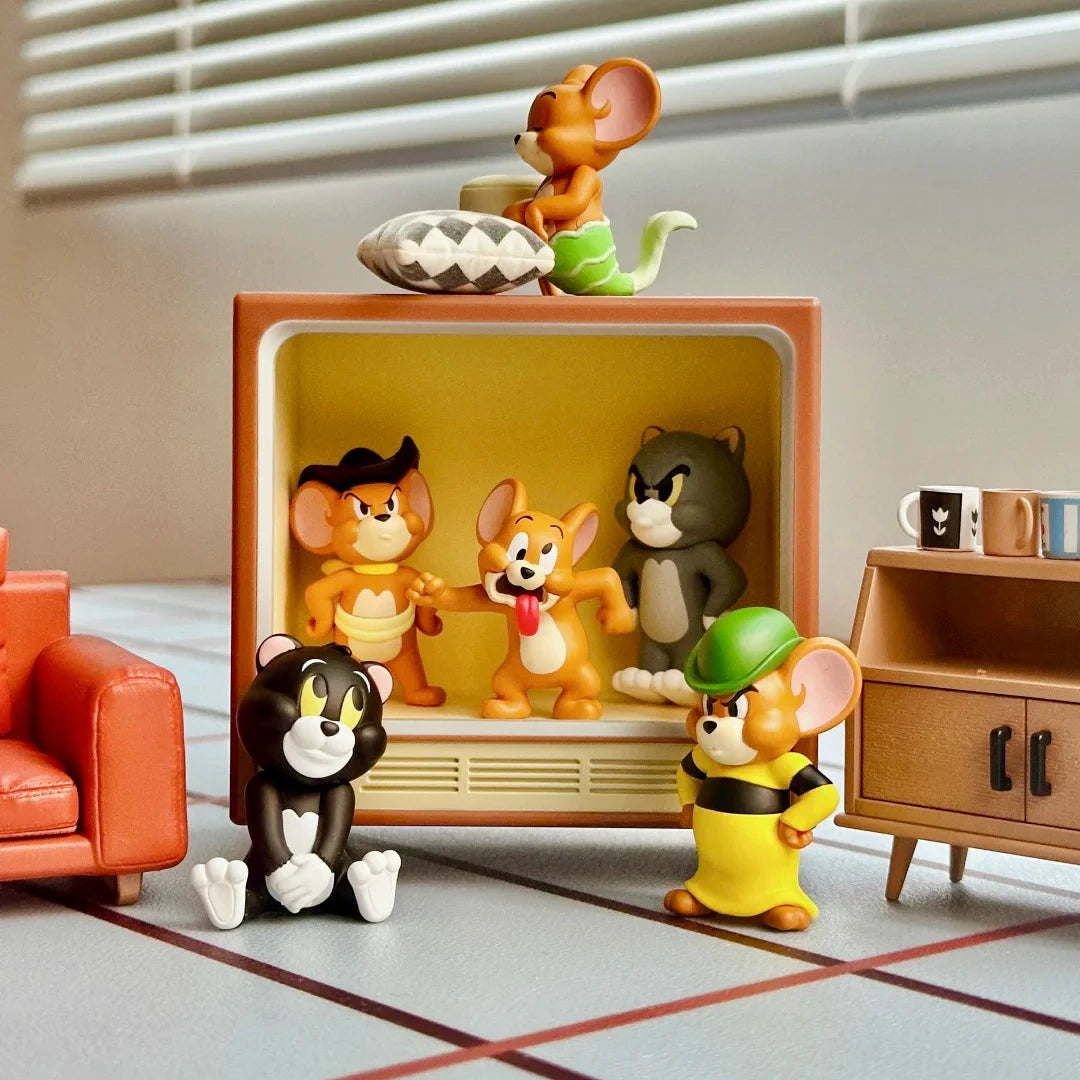 52TOYS Tom And Jerry Minime Series 2 Blind Box Collectible Trendy Figurine Desktop Decoration Cartoon Home Decor For Adult Fans