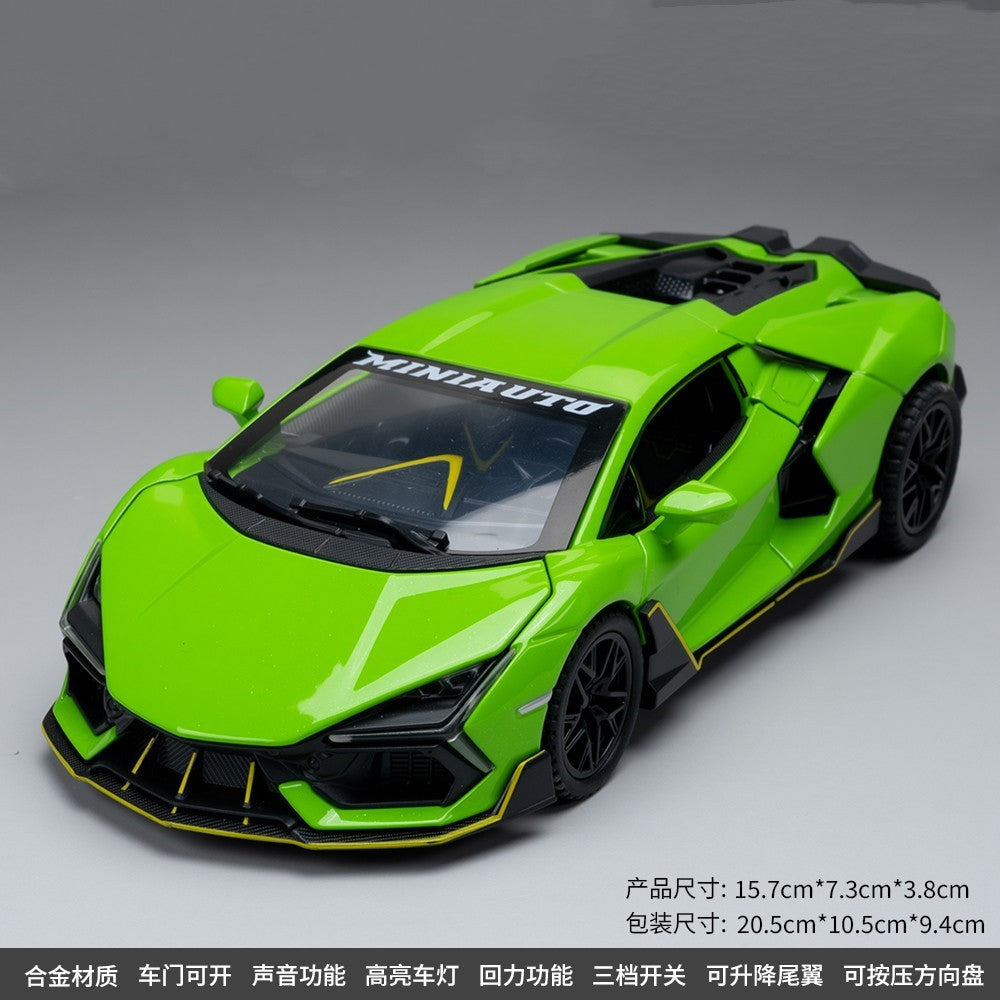 1:32 Supercar Lp780 Alloy Car Model Simulation Sports Car Racing Car Boys' Children's Toy Collectible Display Piece…