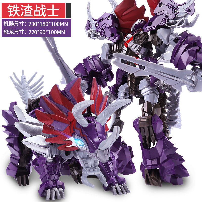 Transforming Toy Model Car Robot Bumblebee Dinosaur Grimlock Action Figure Alloy Genuine Children's Toy for Boys…
