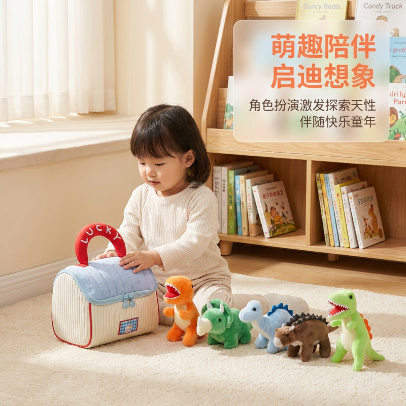 Authentic dinosaur plush toys: Tyrannosaurus Rex, Triceratops, Ankylosaurus, Spinosaurus. Perfect gift for children…