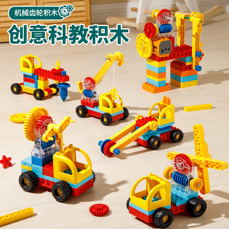 Compatible with Lego Enlightenment Science and Education Grades 1-3 Assembled Puzzle Building Blocks 2-3-6 Years Old…