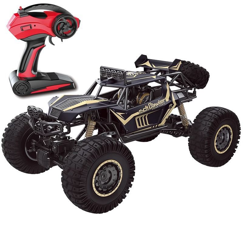 Remote control car off-road vehicle four-wheel drive high-speed racing six-wheel climbing car children's boy toy drift…
